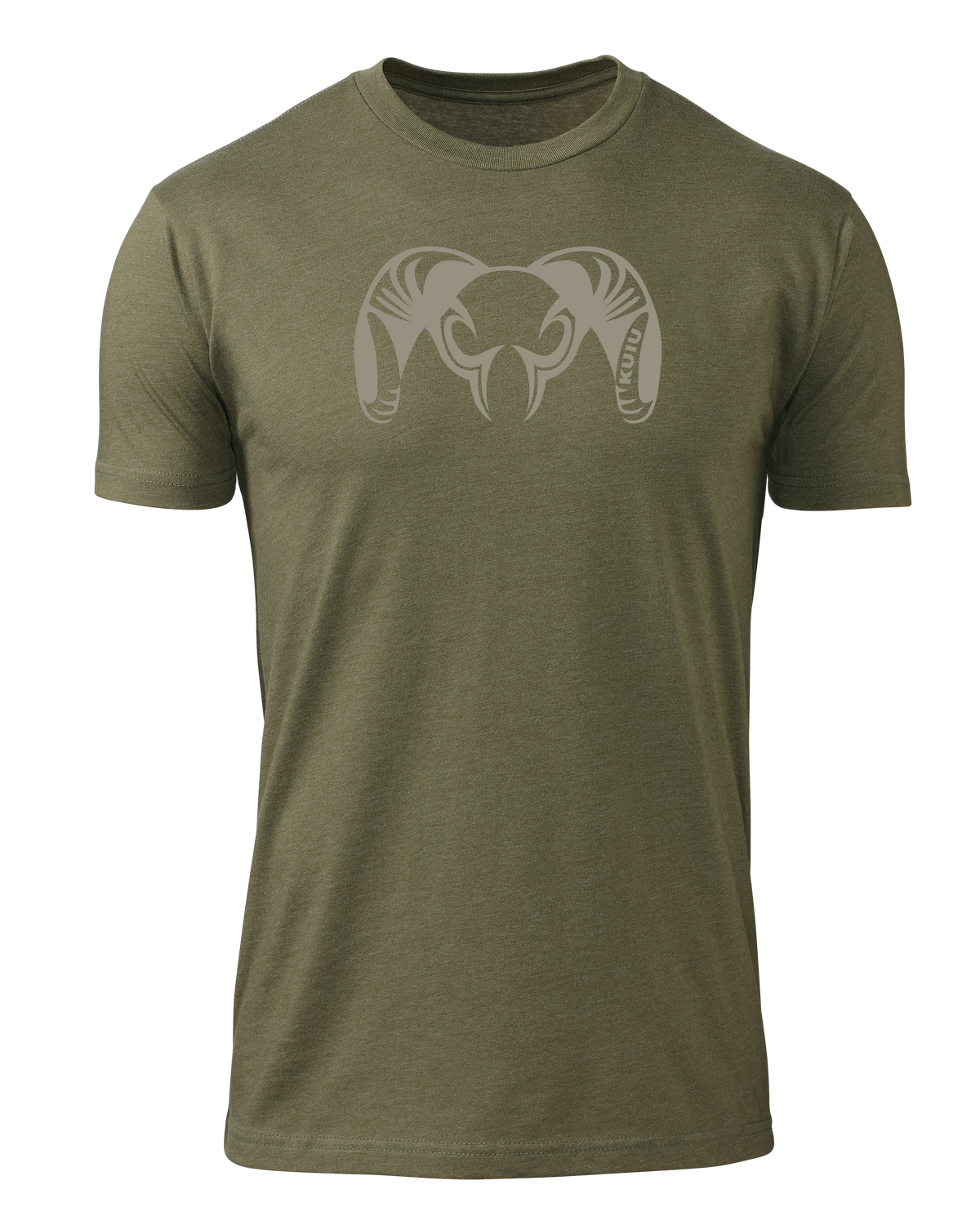 KUIU Engraved Ram T-Shirt | Military Green