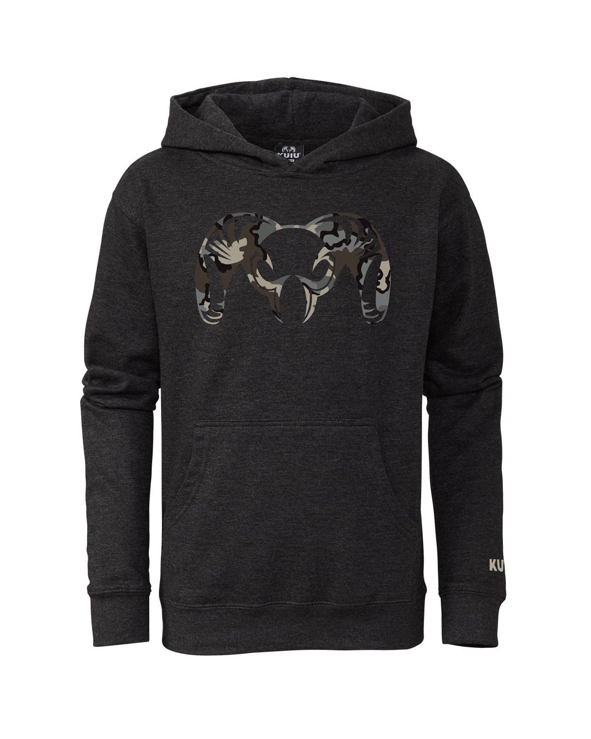Youth Camo Big Ram Hoodie | Vias