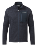 Base Camp Full Zip Sweater | Steel Blue Heather