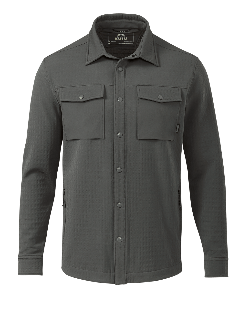 Blockfield Fleece Shirt Jacket | Gunmetal