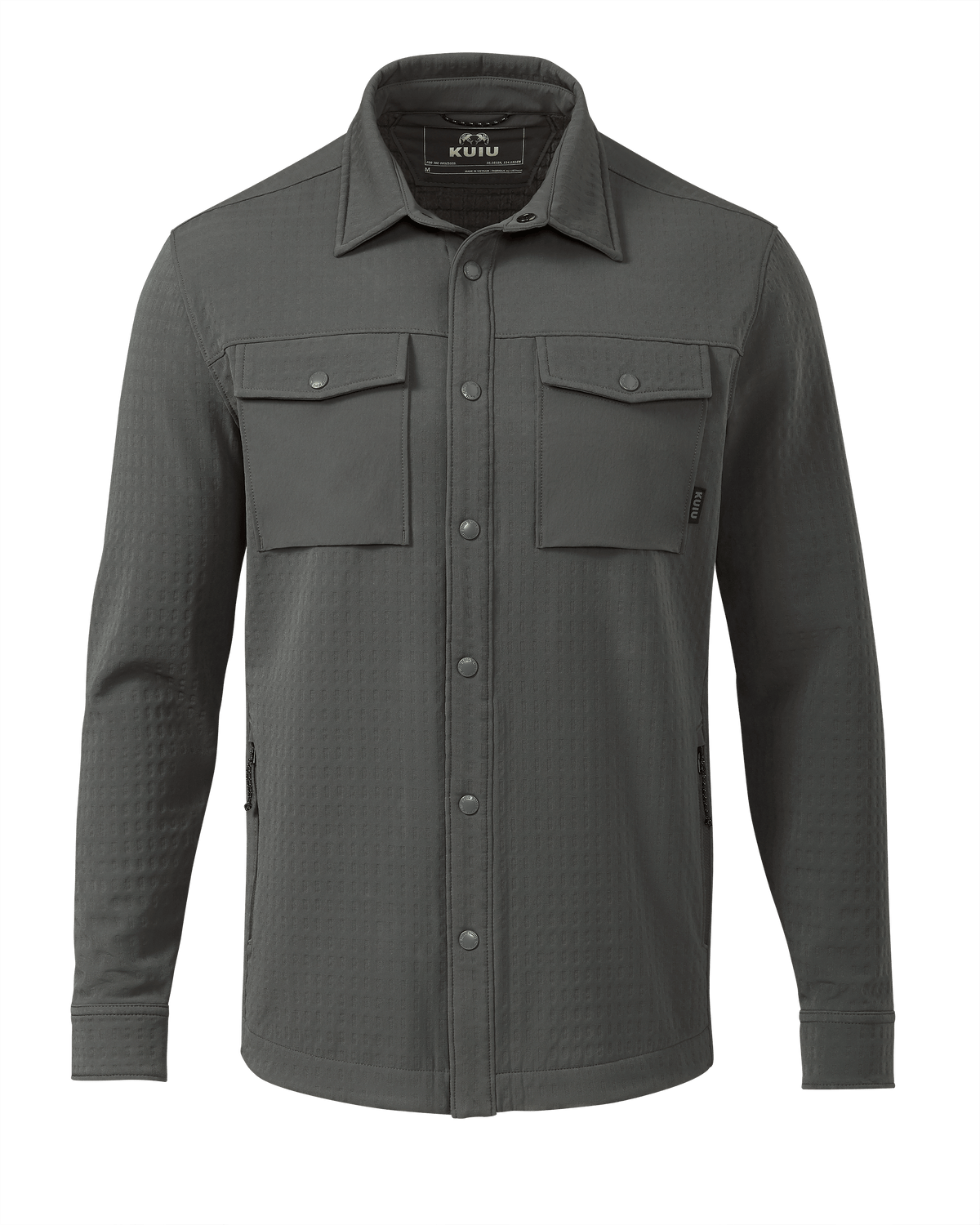 Blockfield Fleece Shirt Jacket | Gunmetal