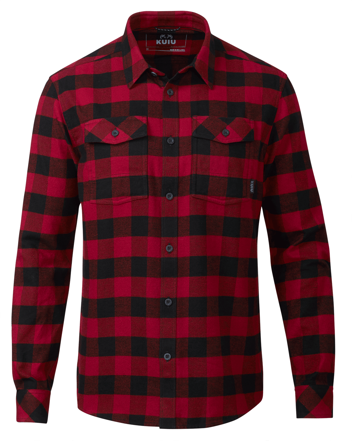 Outlet Field Flannel Shirt | Red/Black Buffalo Check