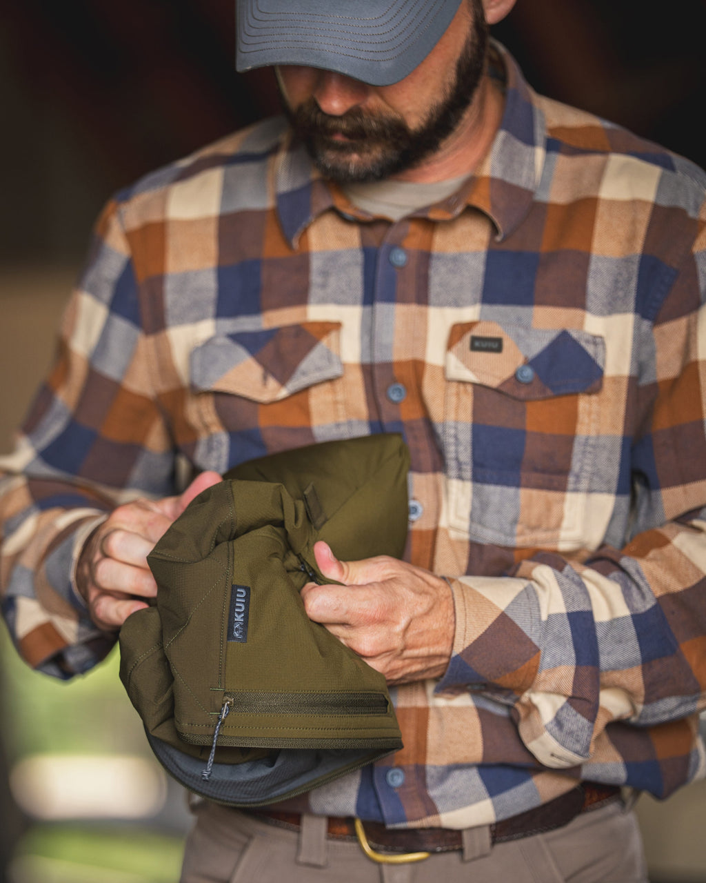 Transit Packable Hooded Jacket | Gunmetal/Stone