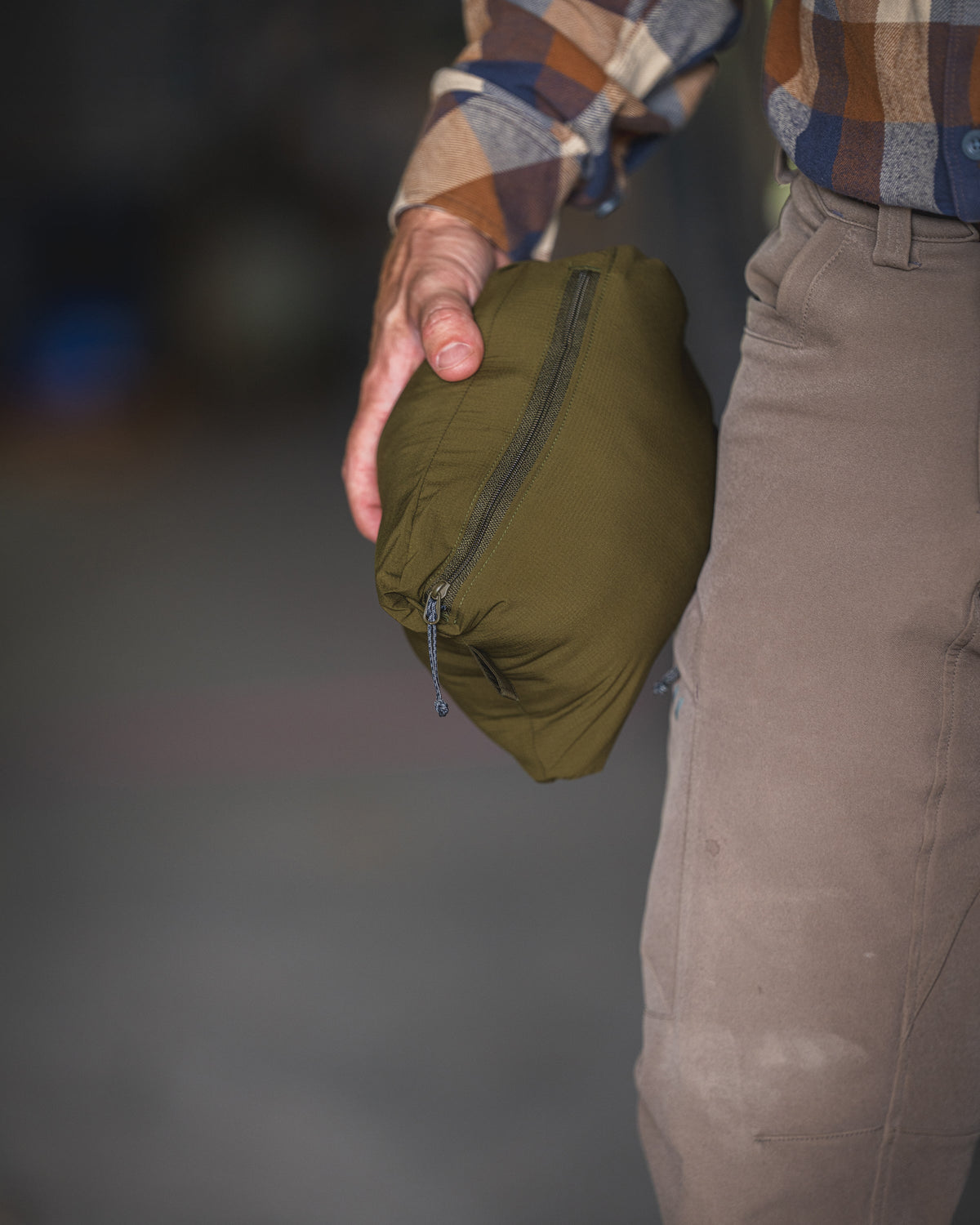 Transit Packable Hooded Jacket | Gunmetal/Stone