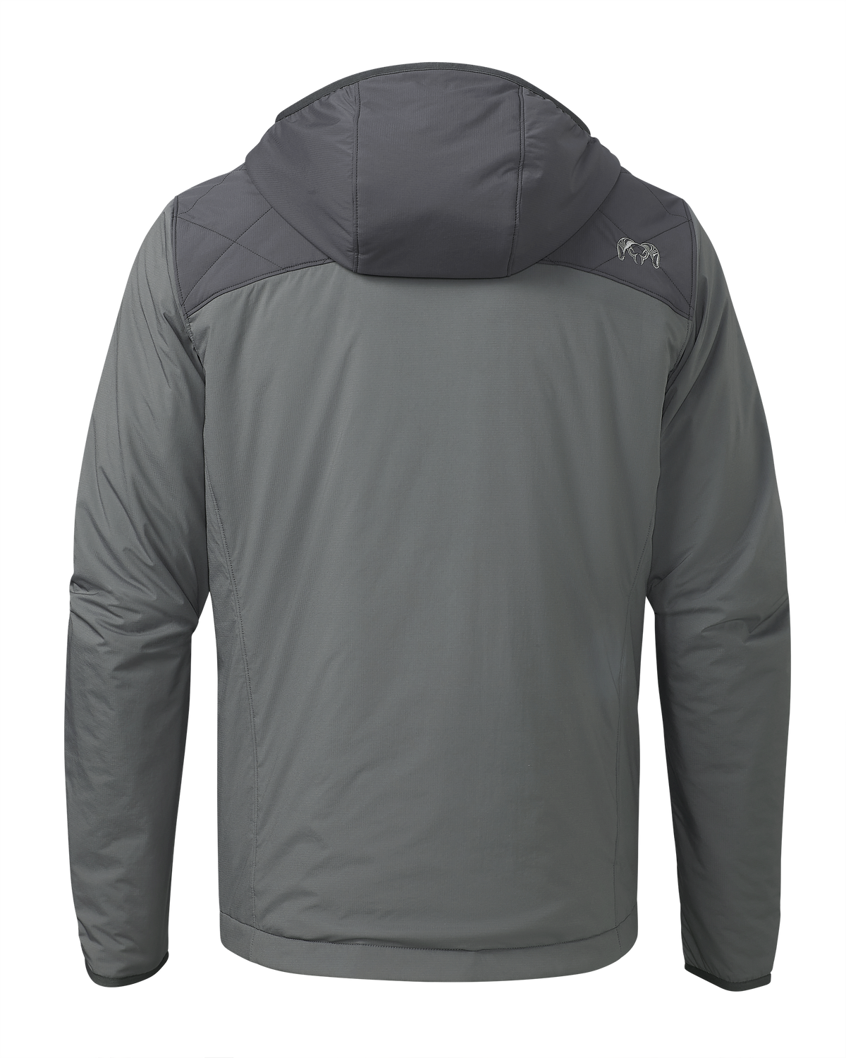 Transit Packable Hooded Jacket | Gunmetal/Stone