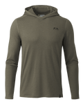 ULTRA Merino 120 LT LS Hoodie | Ash