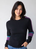 London Trim Top - Black