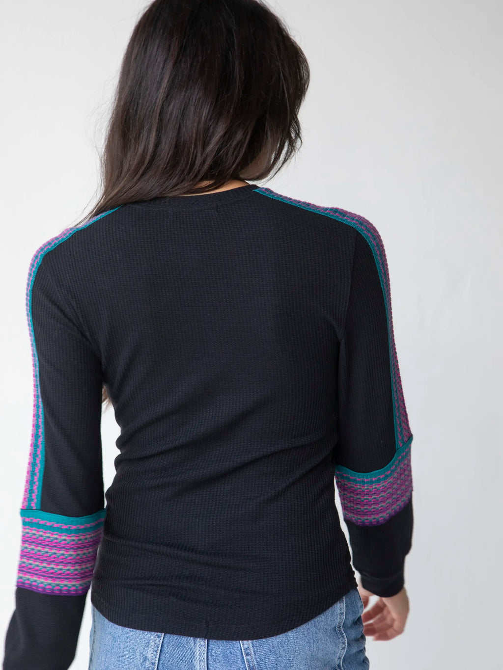 London Trim Top - Black