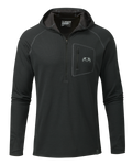PRO Merino 200 Zip-T Hoodie | Black