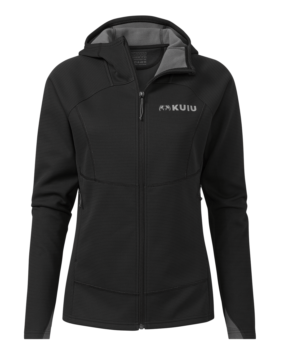 Women’s Peloton 240 Full Zip Hoodie | Black