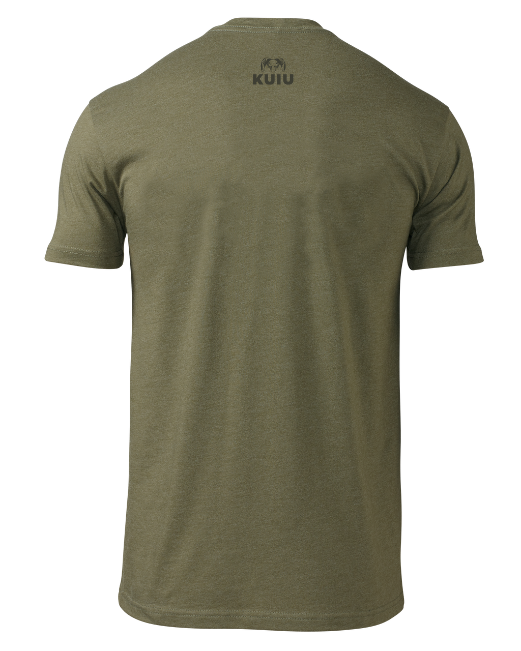 KUIU Topo Block Logo T-Shirt | Military Green