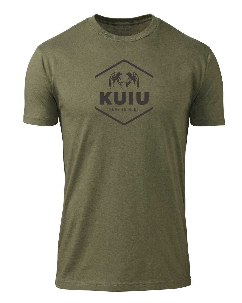 KUIU Stacked Here to Hunt T-Shirt | Military Green