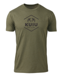 KUIU Stacked Here to Hunt T-Shirt | Military Green