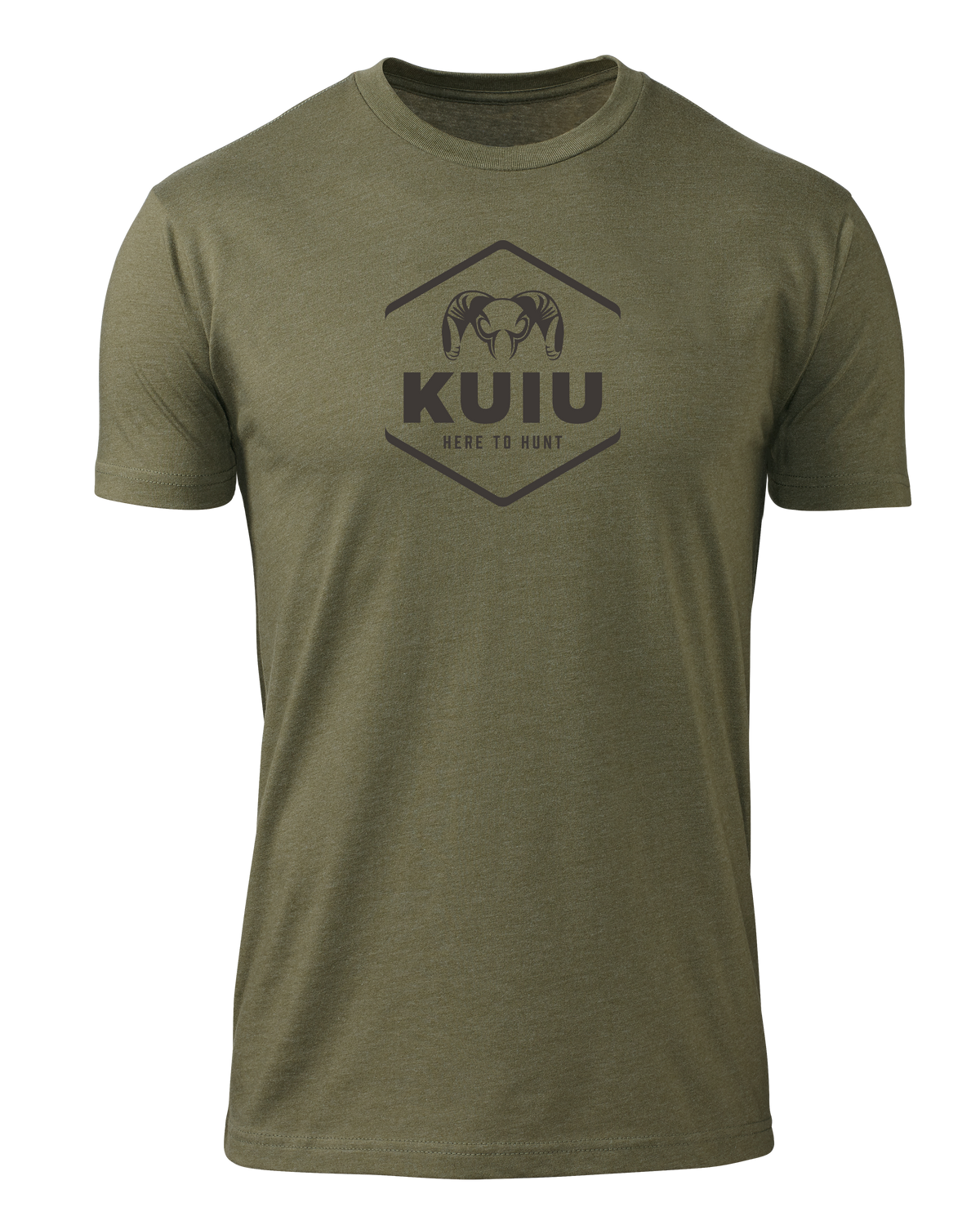 KUIU Stacked Here to Hunt T-Shirt | Military Green