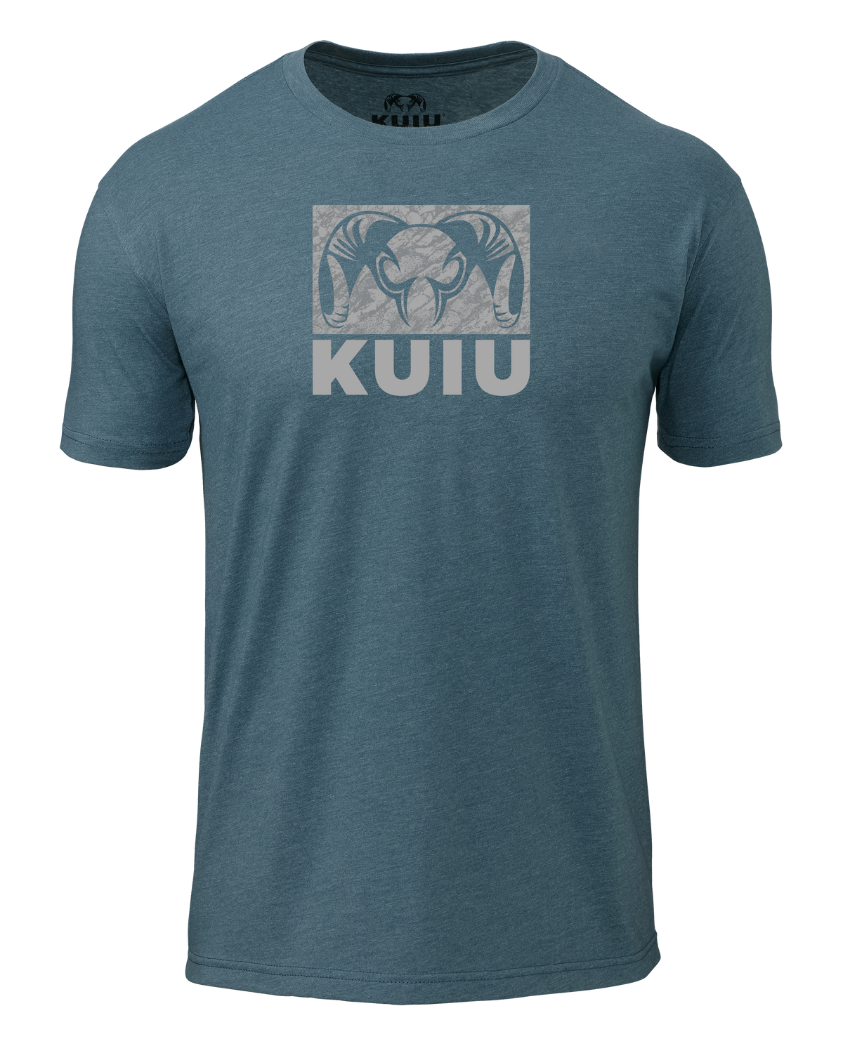 KUIU Gritstone Logo T-Shirt | Indigo