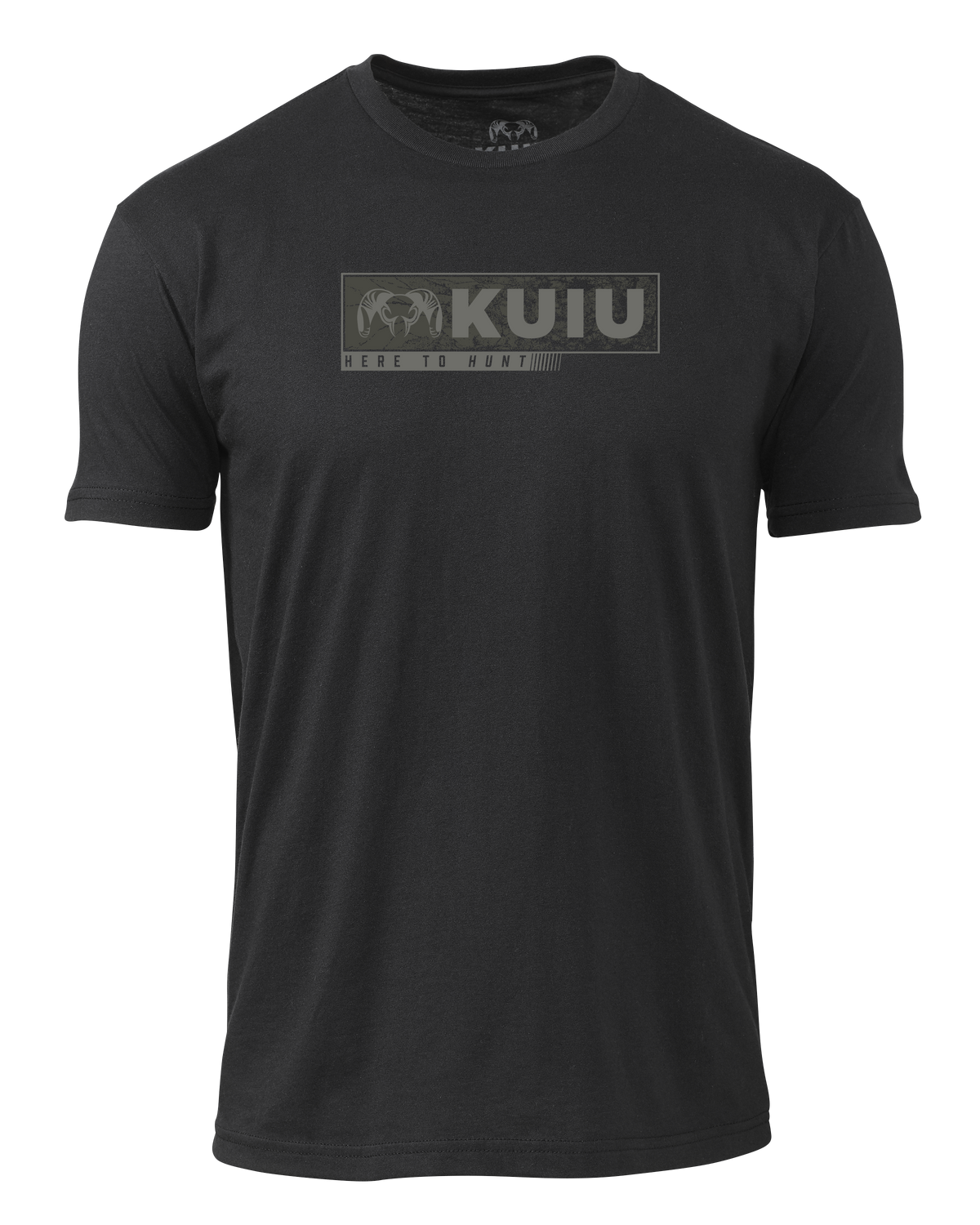 KUIU Here to Hunt Gritstone T-Shirt | Black