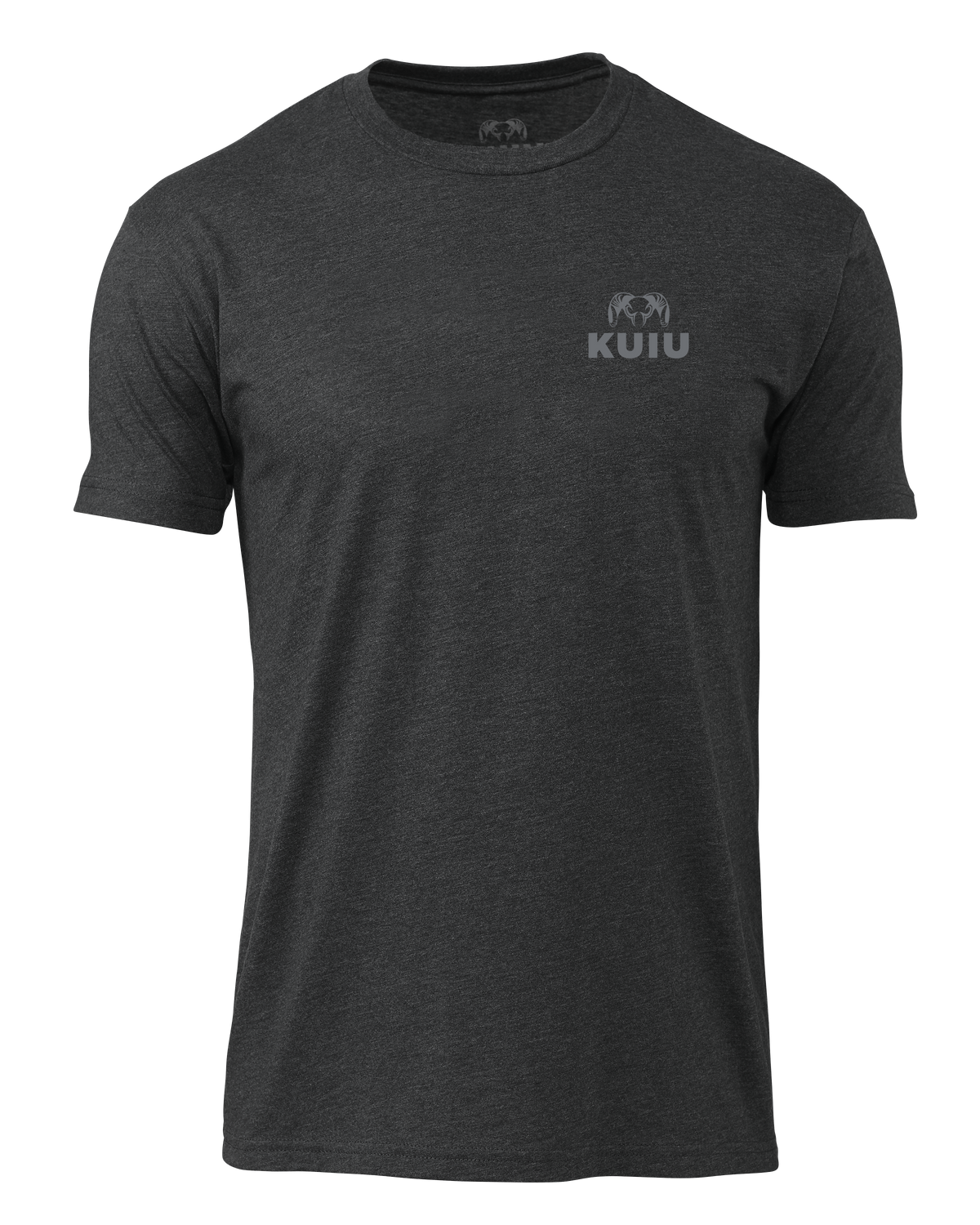KUIU Solid Flag Fade T-Shirt | Charcoal