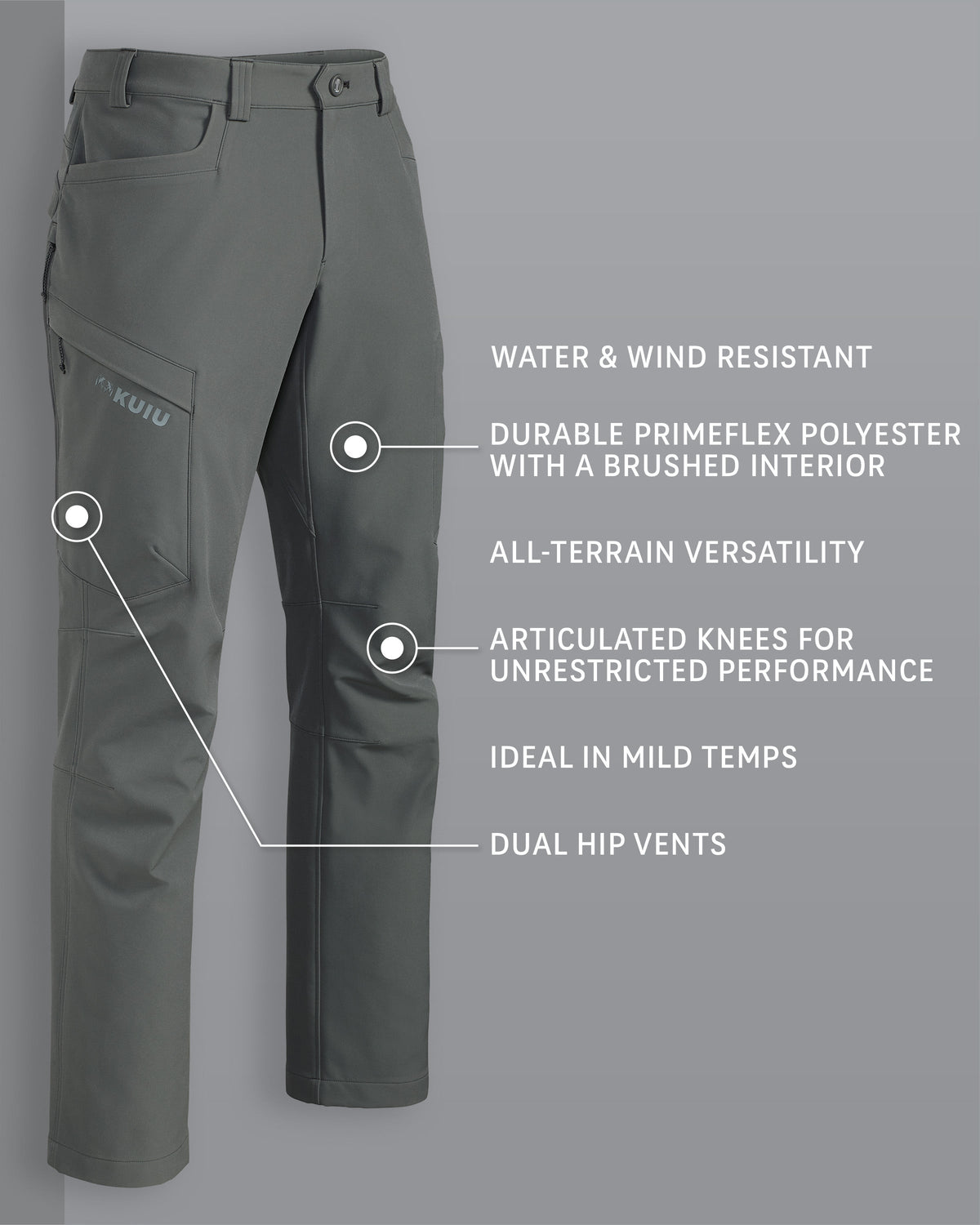Attack Pant | Stone