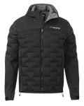 Axis Thermal Hybrid Hooded Jacket | Carbon