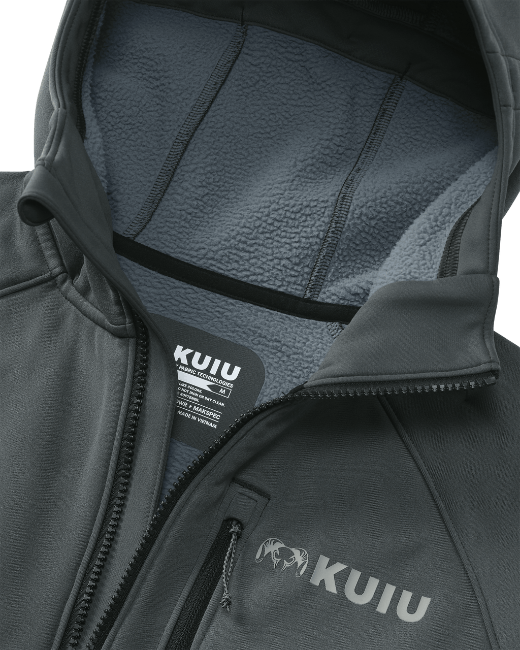 StrongFleece 275 Full Zip Hoodie | Gunmetal