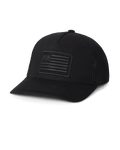 Welded Flag Patch Hat | Black/Black