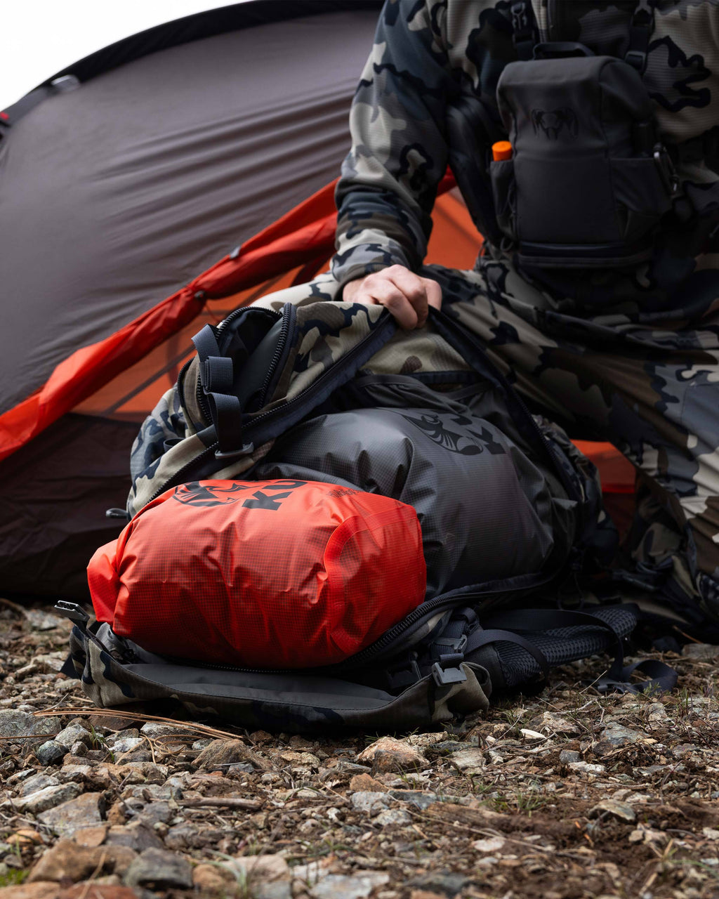 HD Roll Top Dry Bags | Blaze Orange