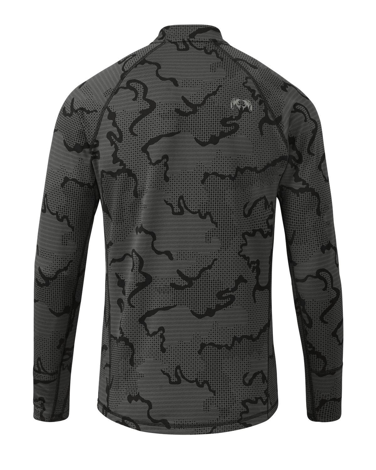 Ridgepoint Fleece Henley | Black Tonal