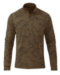 Ridgepoint Fleece Zip-T | Coyote Brown Tonal