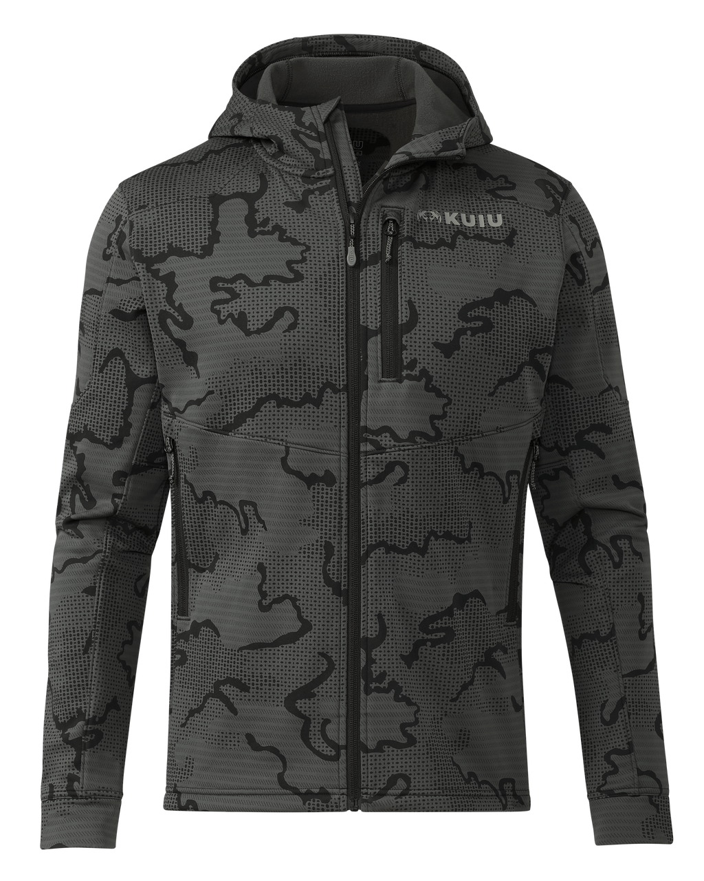 Ridgepoint Fleece Hoodie | Black Tonal