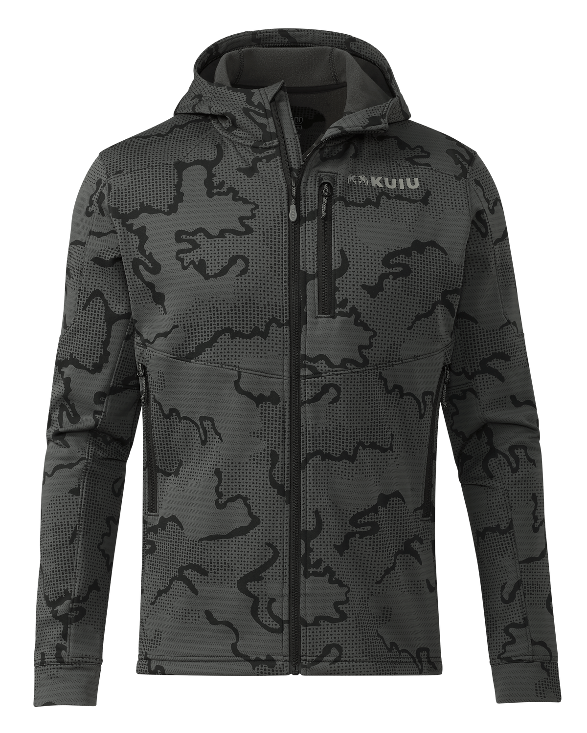 Ridgepoint Fleece Hoodie | Black Tonal