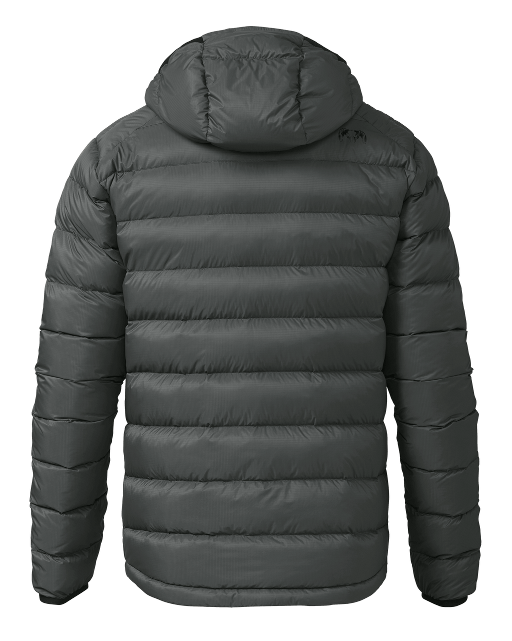 Super Down LT Hooded Jacket | Gunmetal