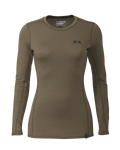 Women's ULTRA Merino 145 LS Crew | Ash