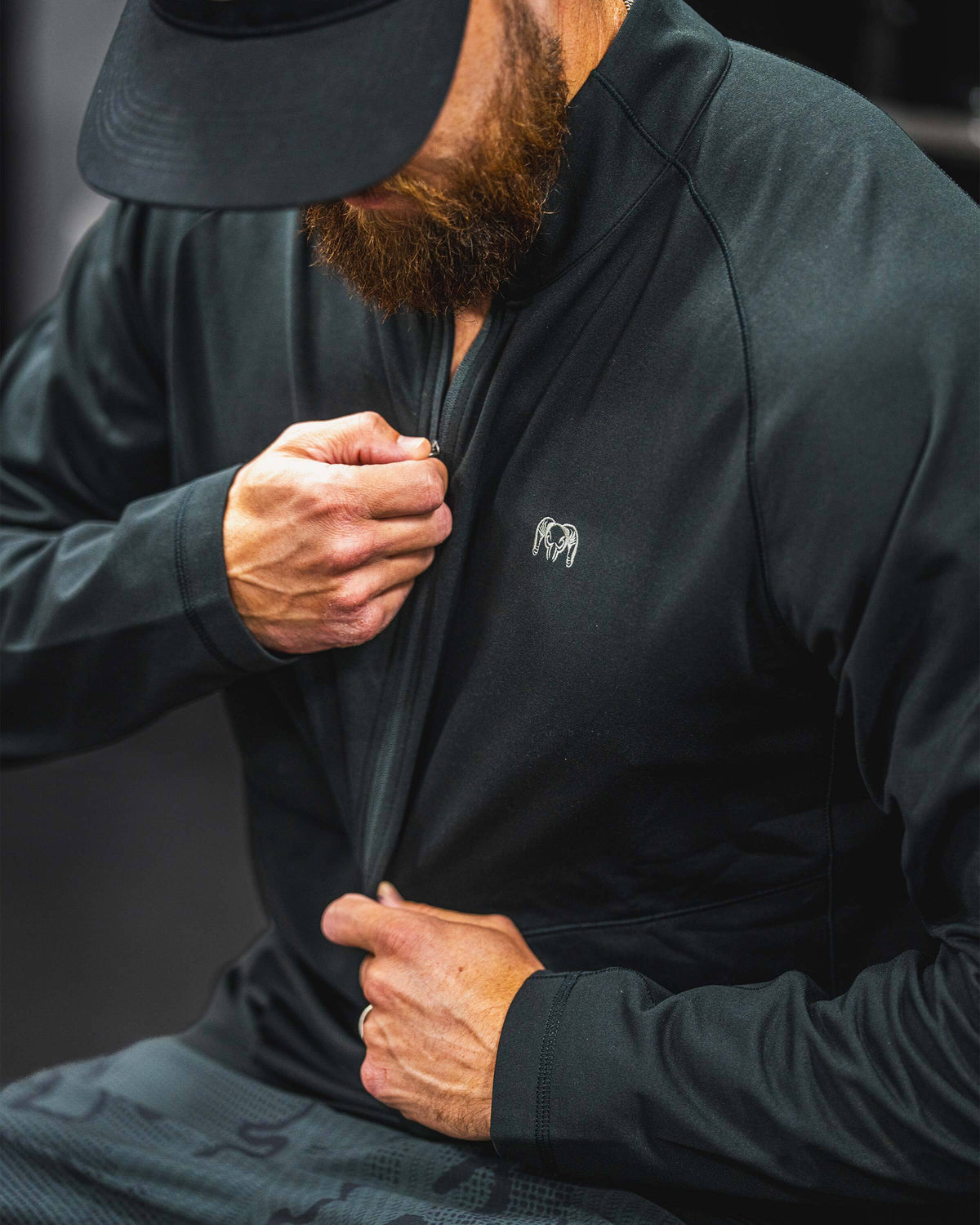 TrailTrainer Fleece Zip-T | Black