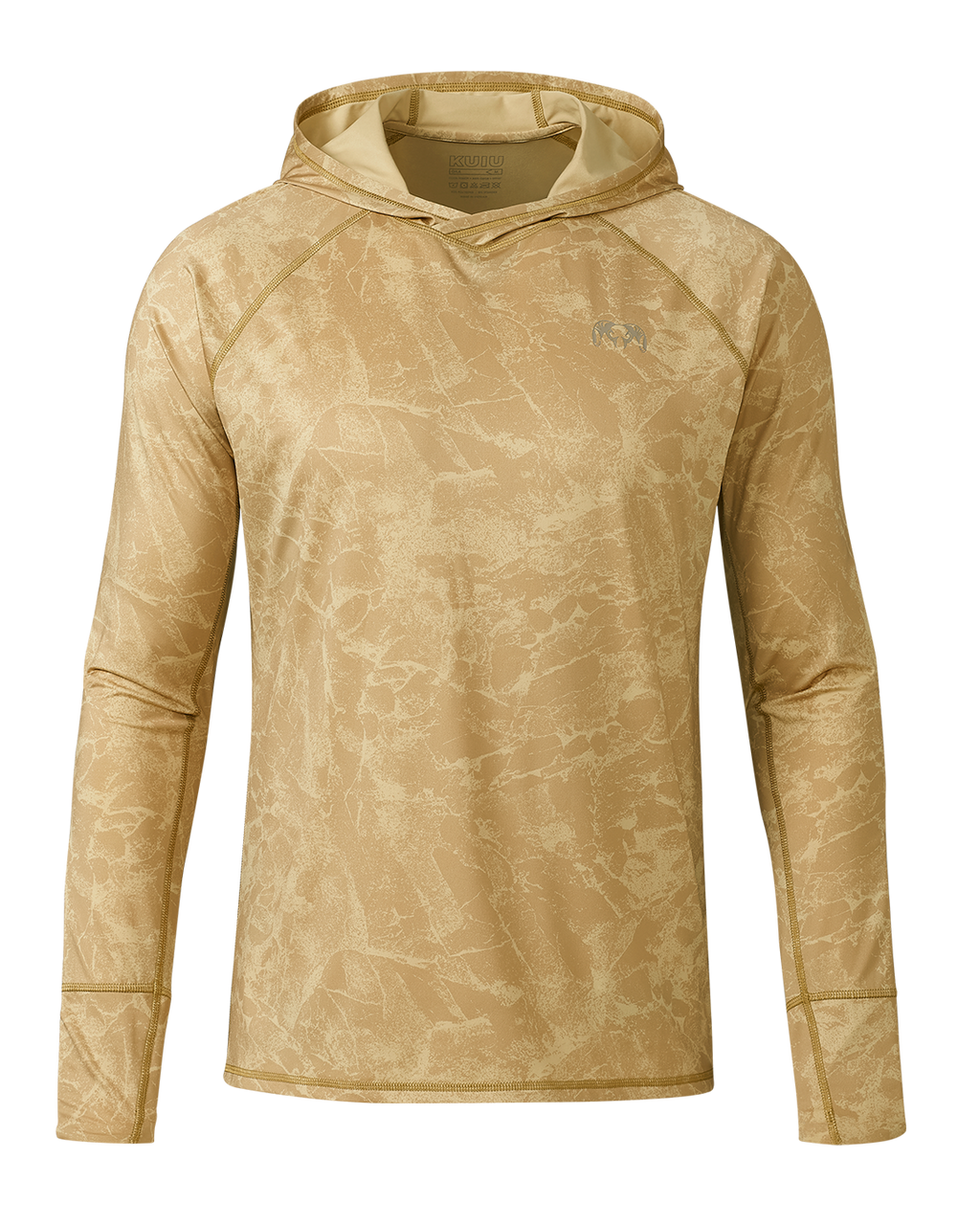 Gila LS Hoodie Gritstone | Dune Gritstone