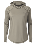 Women's Gila LS Hoodie | Bone