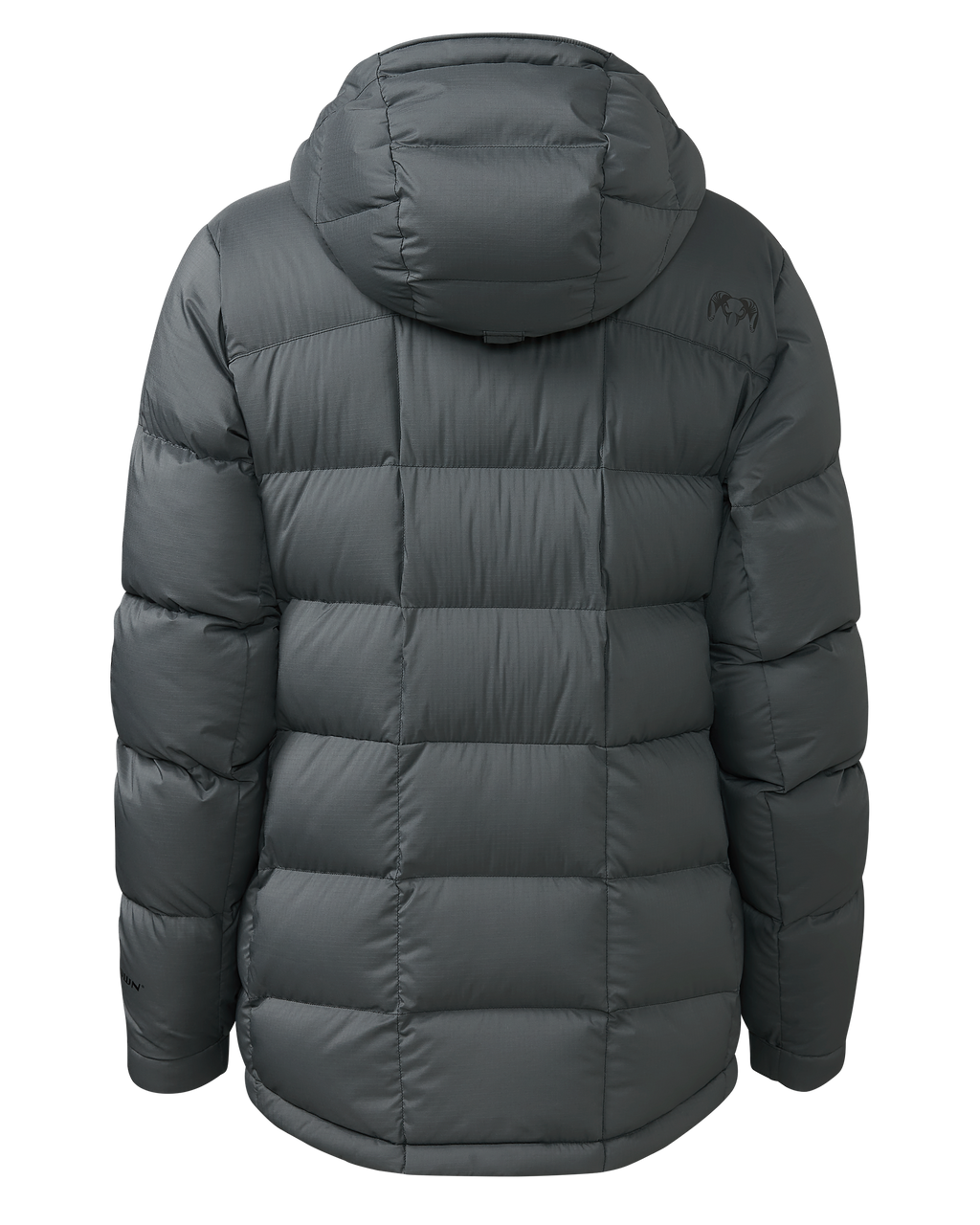 Women's Super Down PRO Hooded Jacket | Gunmetal