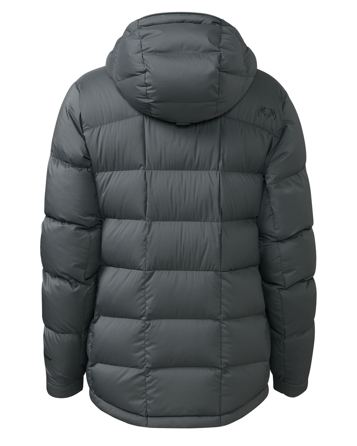 Women's Super Down PRO Hooded Jacket | Gunmetal
