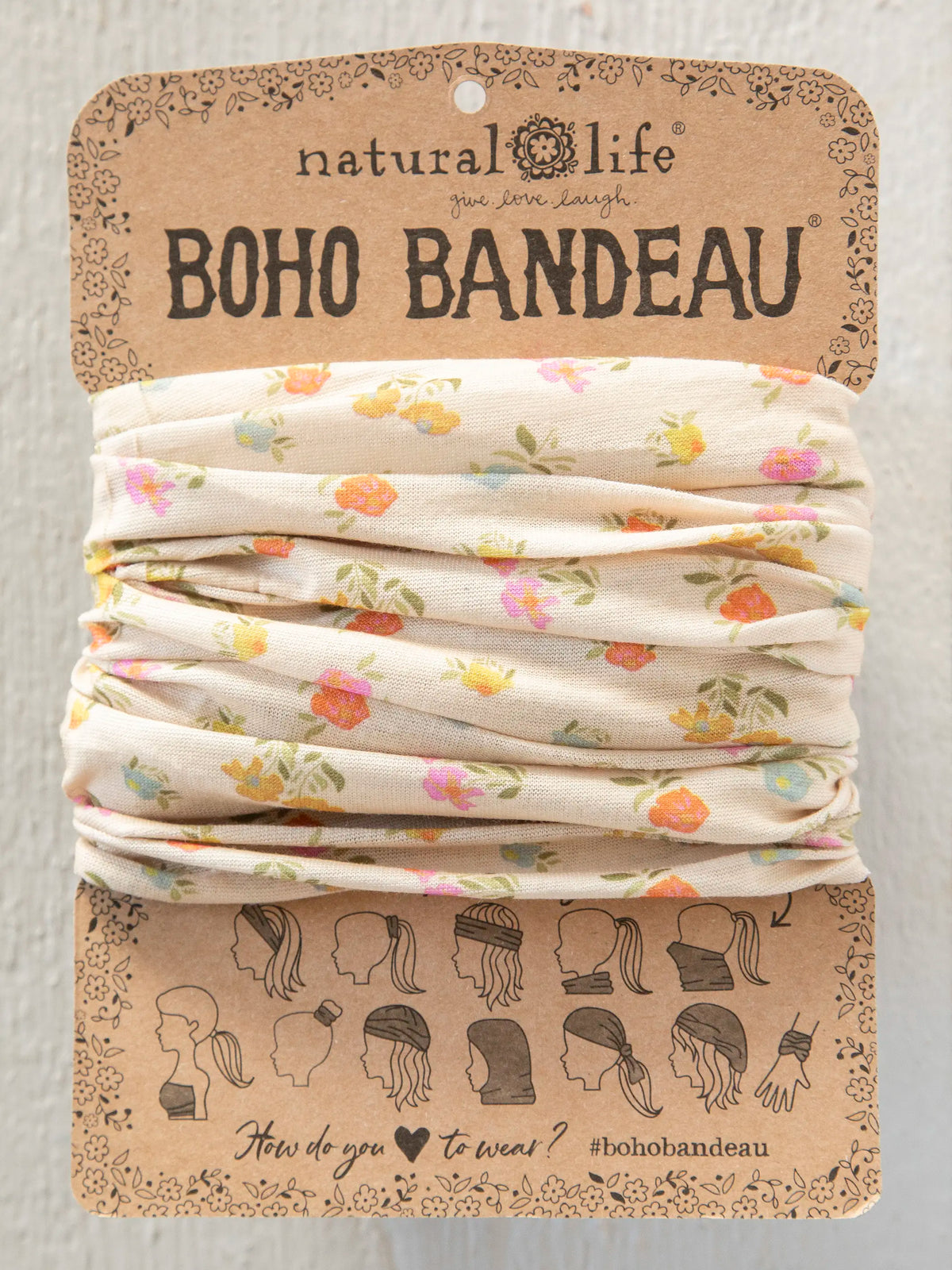 Full Boho Bandeau® - Pastel Floral