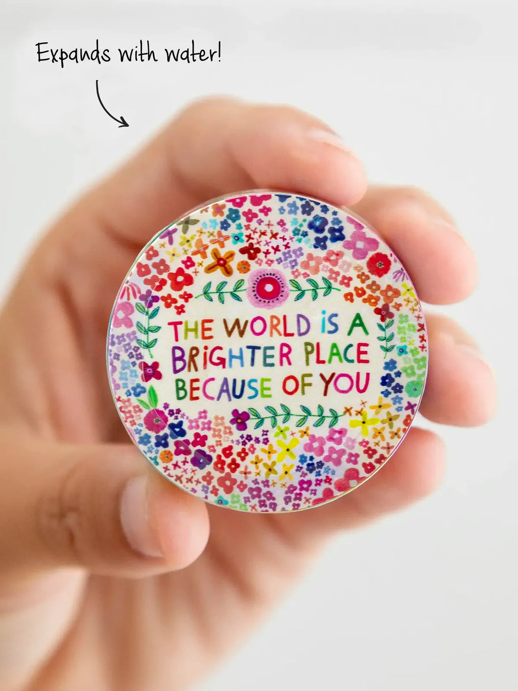 So Soft Expanding Washcloth - World Is Brighter