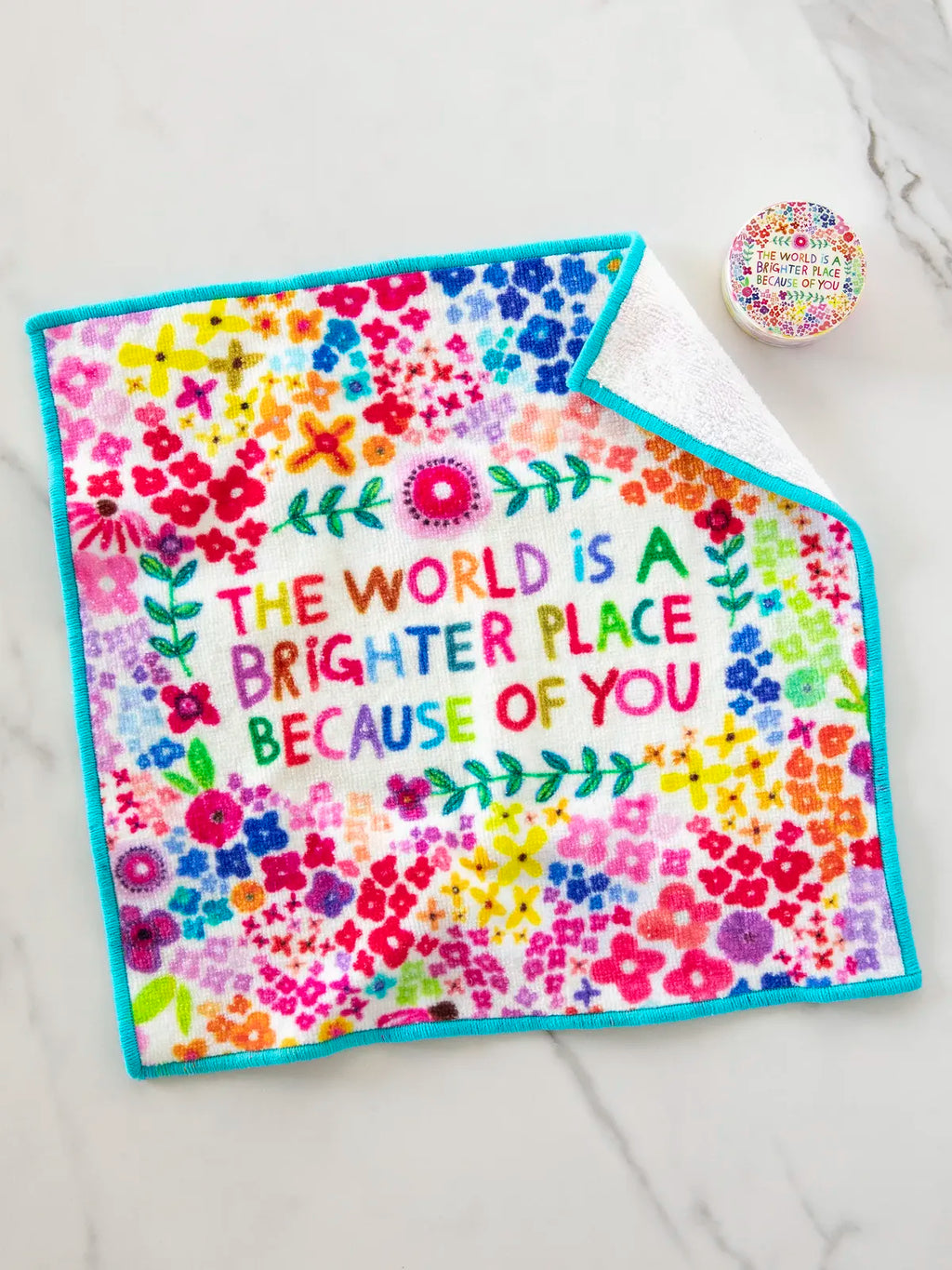 So Soft Expanding Washcloth - World Is Brighter
