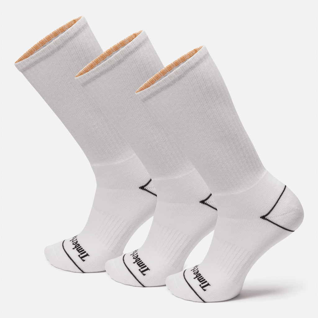 Bowden 3Pack Full Cushion Crew Sock TBL White HERO