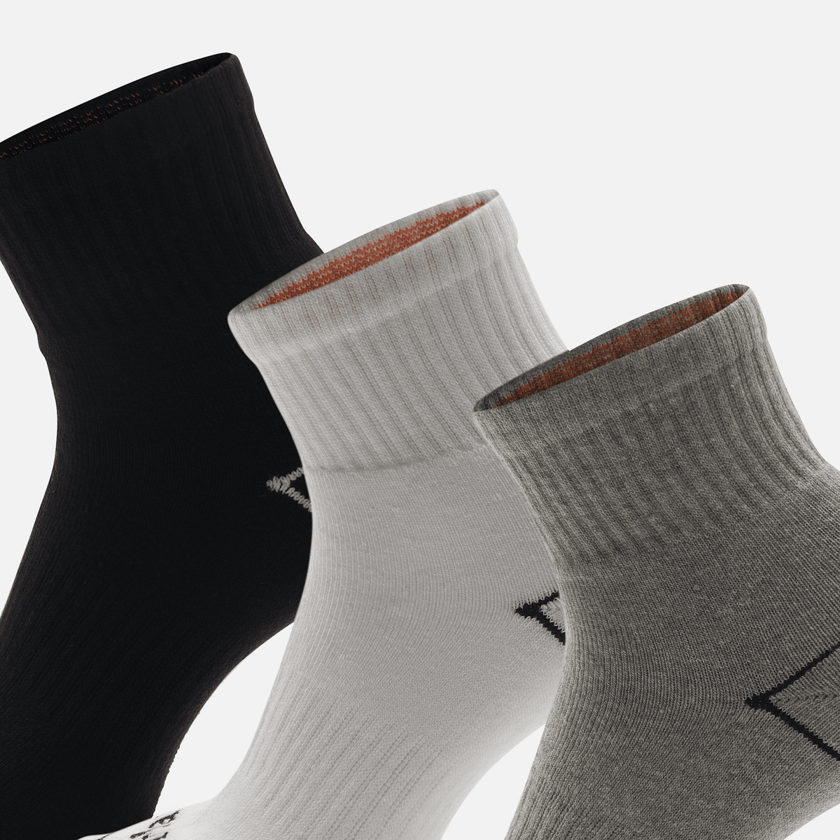 Bowden 3Pack Full Cushion Quarter Sock TBL Multicolor ALT2