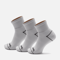 Bowden 3Pack Full Cushion Quarter Sock TBL White HERO