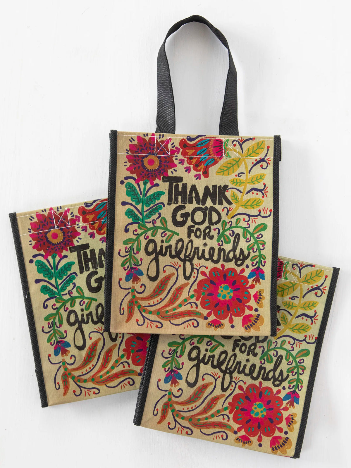 Medium Happy Bag, Set of 3 - Thank God For Girlfriends