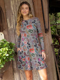 Stevie "ButterSoft" Knit Mini Dress - Femme Folk Teal