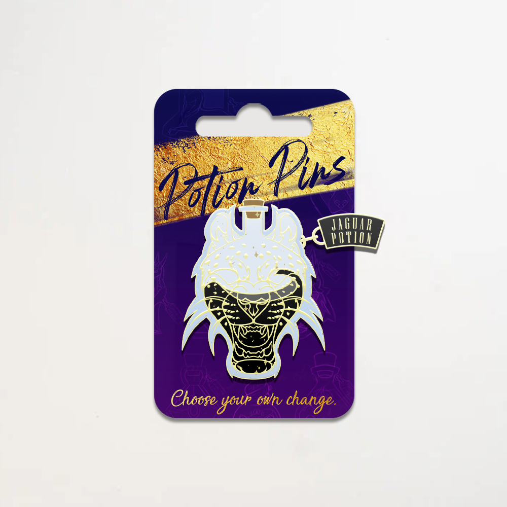 Jaguar Potion Pin