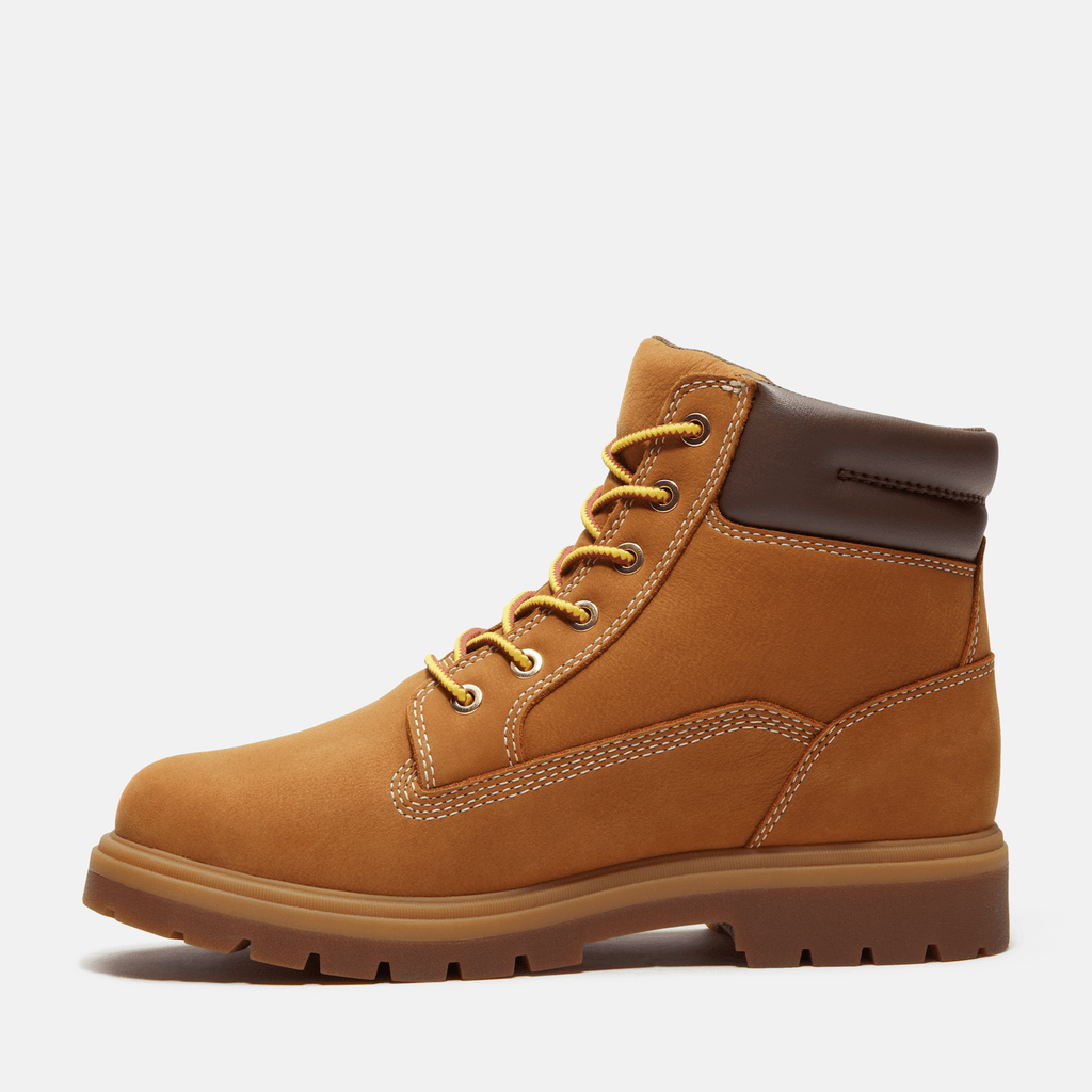 Junior Auburn Falls 6Inch Waterproof Boot TBL Wheat Nubuck ALT6
