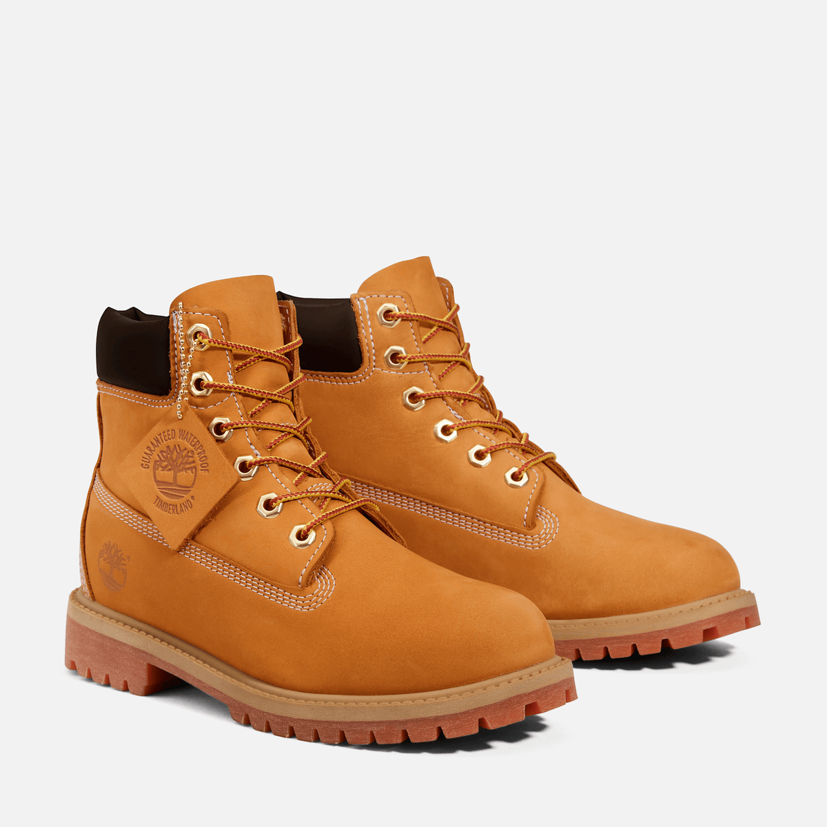 Junior Timberland Premium 6Inch Waterproof Boot TBL Wheat ALT4