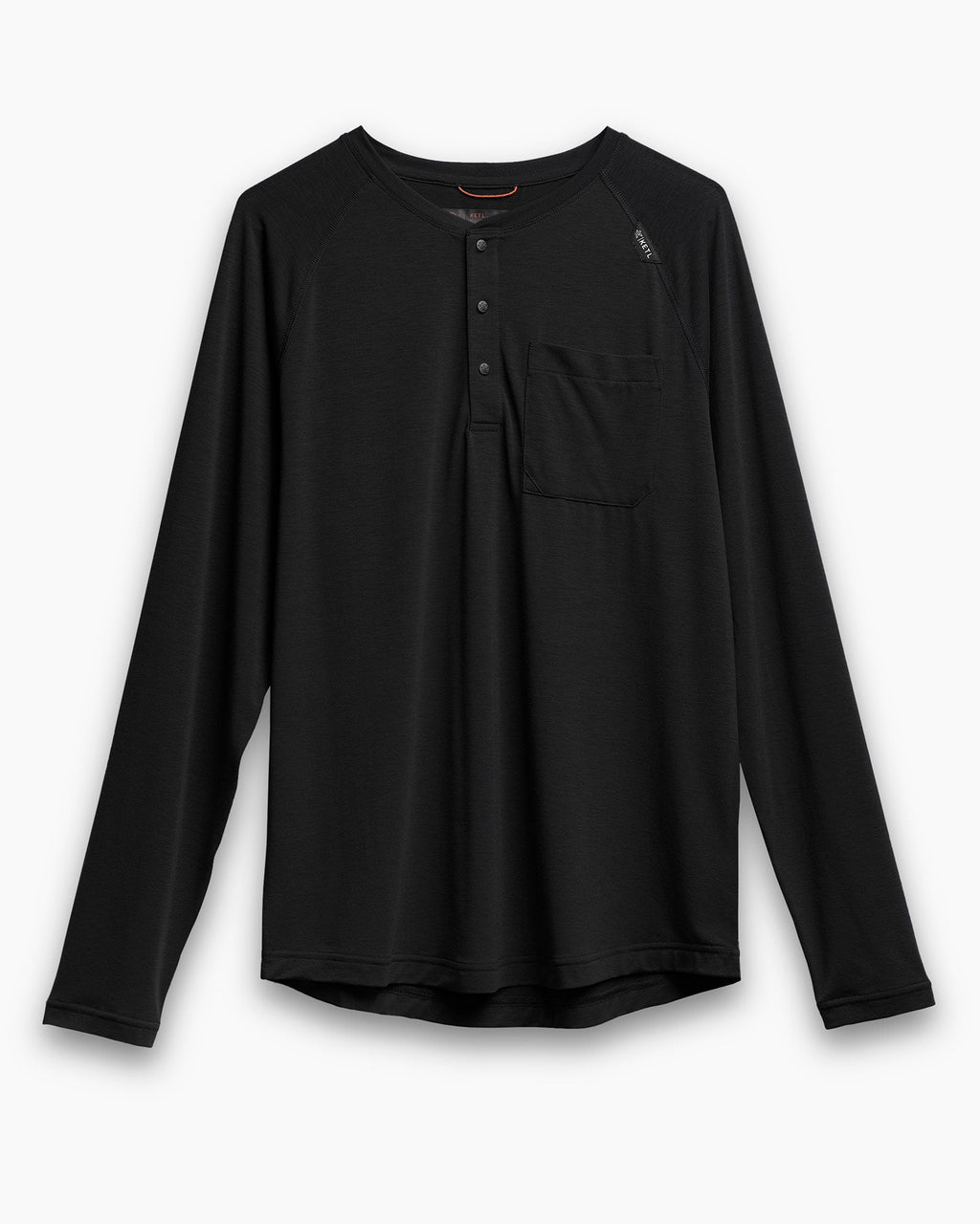 Departed Featherweight Travel Henley Pocket Tee
