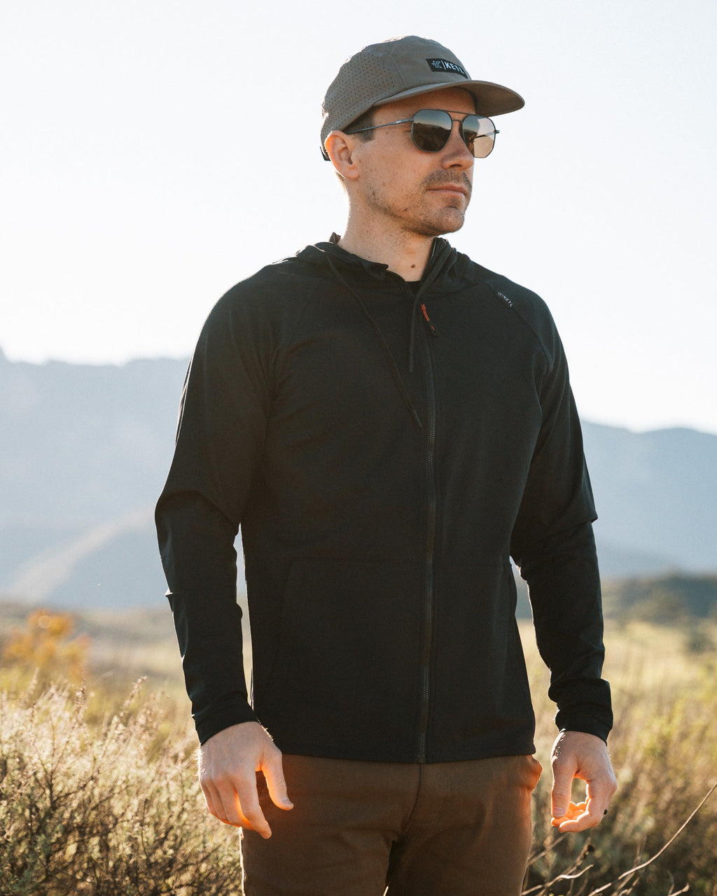 MilesBound Travel Zip Up Hoodie